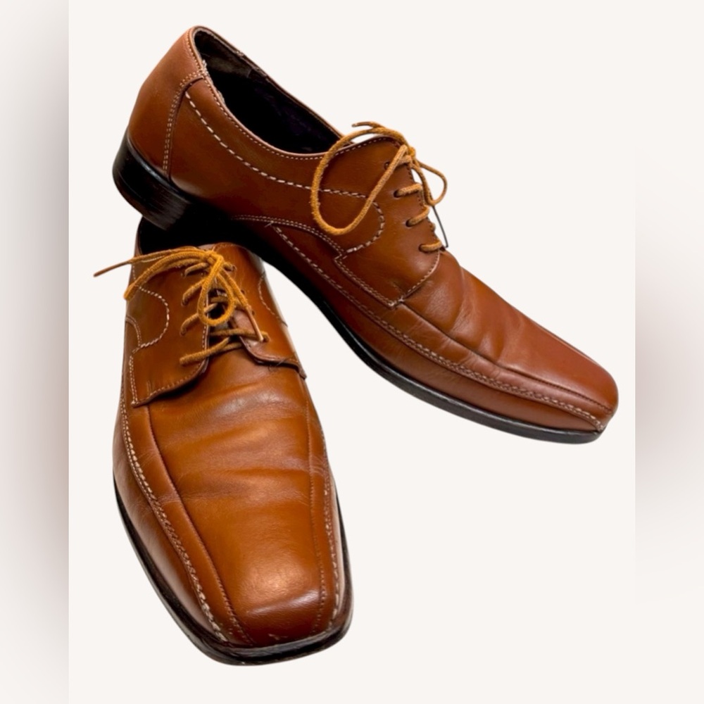J.B. Ebrard Men’s Leather Dress Shoes Size 9.5 US Timeless Mexican Craftsmanship